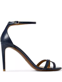 95 мм кожаные сандалии Ralph Lauren Collection, синий