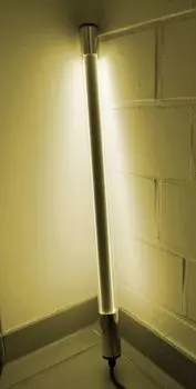 9654 Светодиодный светильник 18 Вт, теплый белый, 123 см, защита от бликов IP-44. Xenon