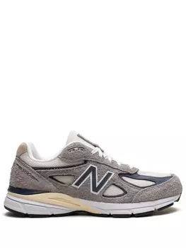 990v4 Made In USA — серый/темно-синий Кроссовки New Balance, серый