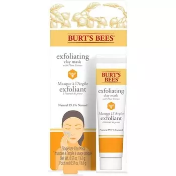 99,1% натуральная отшелушивающая маска из глины 16,1 г, Burt'S Bees