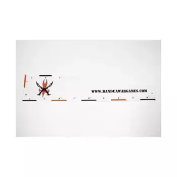 9-дюймовая линейка — Воины Каббалы, Gaming Accessories - Warhammer (Bandua Wargames)
