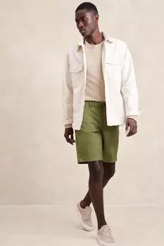 9-Дюймовые шорты для измерения температуры ядра Banana Republic, зеленый