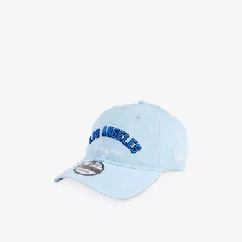 9 хлопковая бейсболка с вышитым логотипом twenty la dodgers New Era, голубой