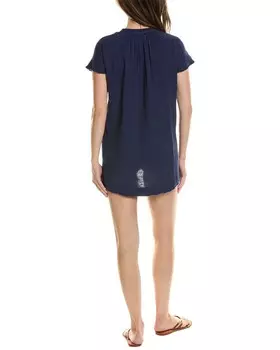 9-семенный марлевый кафтан 9Seed, синий