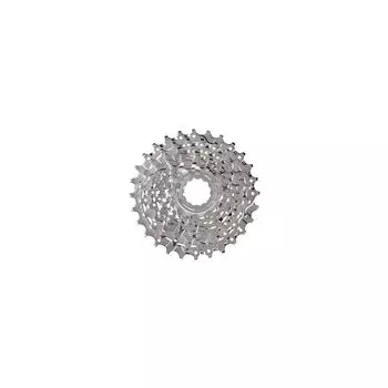 9 - скоростная кассета Shimano CS - HG400, серебряный