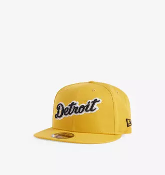 9Fifty хлопковая бейсболка Detroit Tigers New Era, желтый