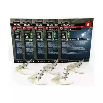А6М2 «Зик» (С) x5, Axis & Allies - Collectible Miniatures Game - War at Sea - Base Set Singles