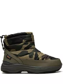 A Bathing Ape ботинки Bower из коллаборации с Suicoke, зеленый