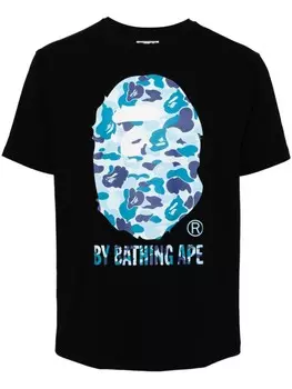 A BATHING APE футболка ABC CAMO, черный