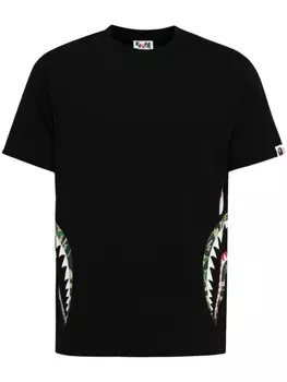 A BATHING APE футболка с графичным принтом, черный