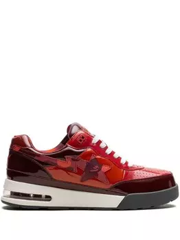 A BATHING APE кроссовки Roadsta #1 Red, красный