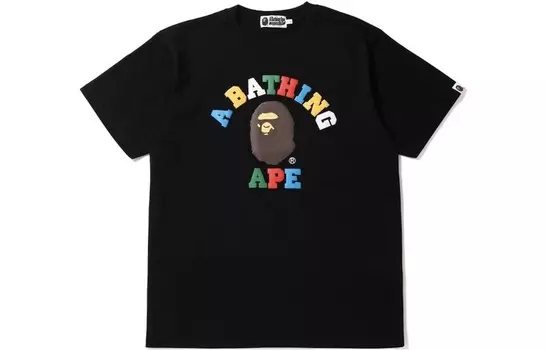 A BATHING APE Мужская футболка, Черный
