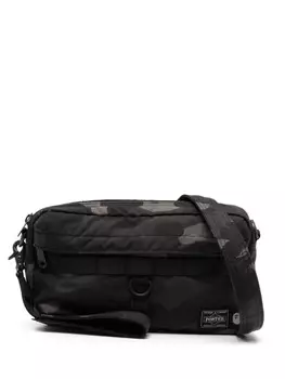 A BATHING APE сумка на плечо из коллаборации с Porter, серый