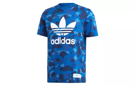 A Bathing Ape X Футболка Мужская Adidas Originals