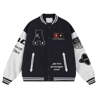 A chock Бейсбольная куртка унисекс, Темно-синий