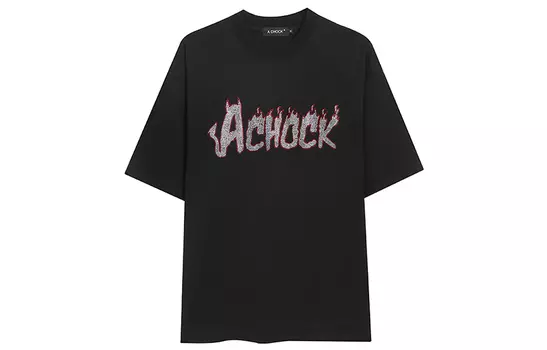 A chock Футболка унисекс, Черный