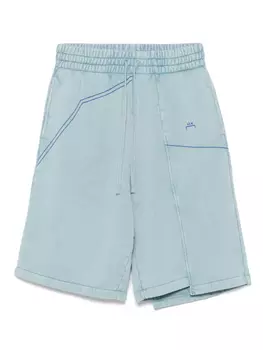 A-COLD-WALL* Косые спортивные шорты, синий