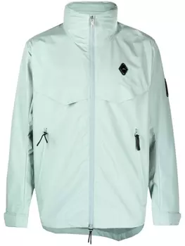 A-COLD-WALL* куртка в клетку с логотипом, зеленый