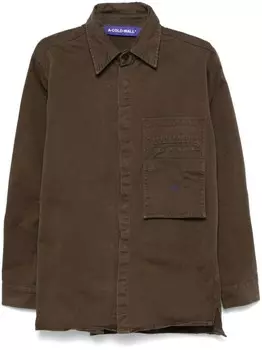 A-COLD-WALL* Обратная рубашка, коричневый