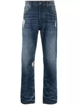 A-COLD-WALL* прямые джинсы Foundry, синий