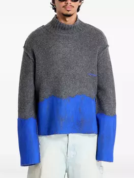 A-COLD-WALL* шерстяной джемпер, серый