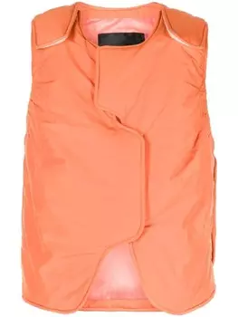 A-COLD-WALL* жилет Form асимметричного кроя, оранжевый