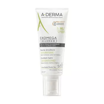 A-Derma Exomega Control Allergo Emollient Anti-Itching Balm смягчающий бальзам против зуда 200мл