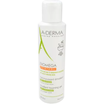 A-Derma Exomega Control гель для душа очищающий и смягчающий, 500 мл