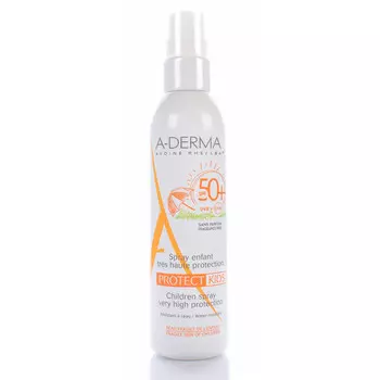 А-дерма, спрей детский, SPF 50+, 200 мл A-Derma