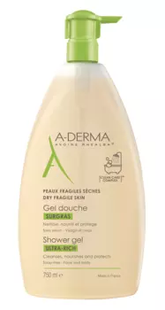 A-Derma Surgas гель для душа, 750 ml