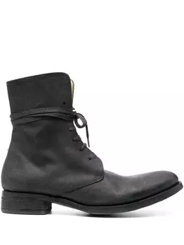 A Diciannoveventitre ботинки Cordovan на шнуровке, черный