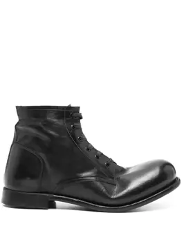 A Diciannoveventitre кожаные ботинки, черный
