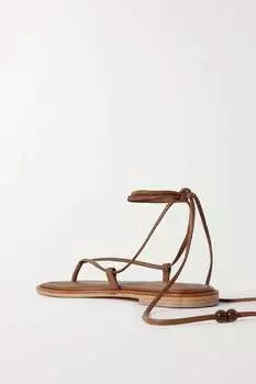 A EMERY сандалии Finch с бусинами, бежевый