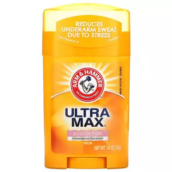 A&H, Ultra Max Powder Fresh, дезодорант, 28 г Arm&Hammer