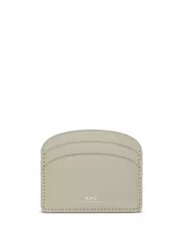 A.P.C. держатель карты Demi-Lune, зеленый