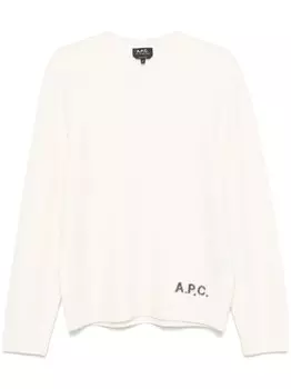 A.P.C. джемпер Edward, белый