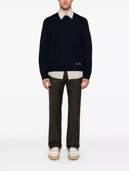 A.P.C. джемпер Edward, синий