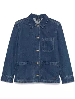 A.P.C. джинсовая куртка Silvana, синий