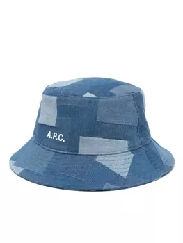 A.P.C. джинсовая панама, синий