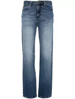 A.P.C. джинсы Kylie прямого кроя, синий