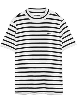 A.P.C. футболка Caroll, нейтральный