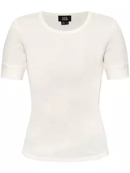 A.P.C. футболка из хлопка x Katie Holmes, белый
