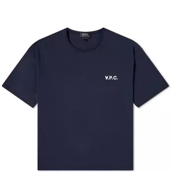 A.P.C. футболка Karol с перевернутым логотипом