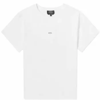 A.P.C. Футболка с логотипом Jade, белый
