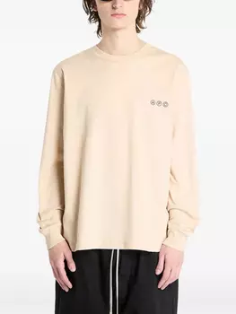 A.P.C. хлопковая футболка, нейтральный