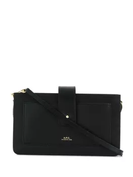 A.P.C. клатч Albane, черный