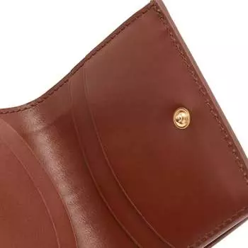 A.P.C. Кошелек geneve тройного сложения, коричневый
