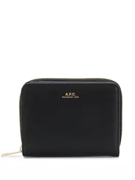 A.P.C. кошелек с логотипом, черный