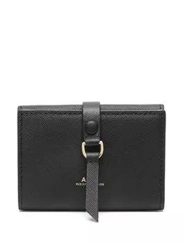 A.P.C. кошелек в три сложения, черный
