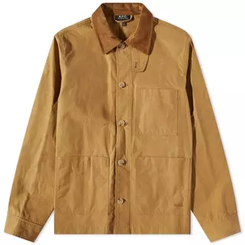 A.P.C. Куртка Gabriel из вощеного хлопка